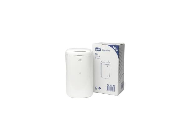 Avfallsbeholder TORK f/bind 5L B3 hvit 